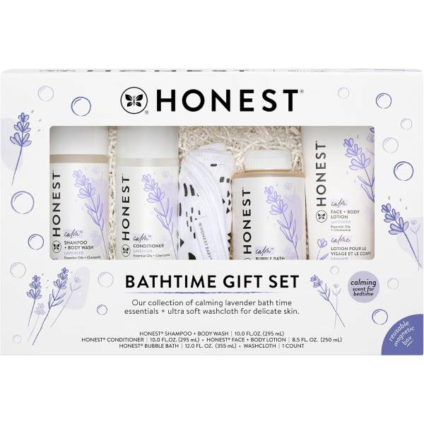 The Honest Beauty Calming Lavender Bath Time Gift Set - product photo one