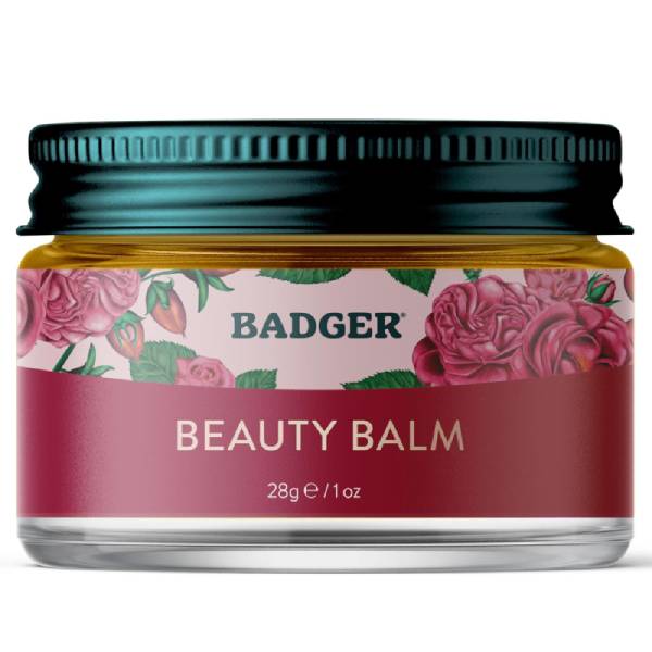 Badger Balm Rose Beauty Balm - product photo one