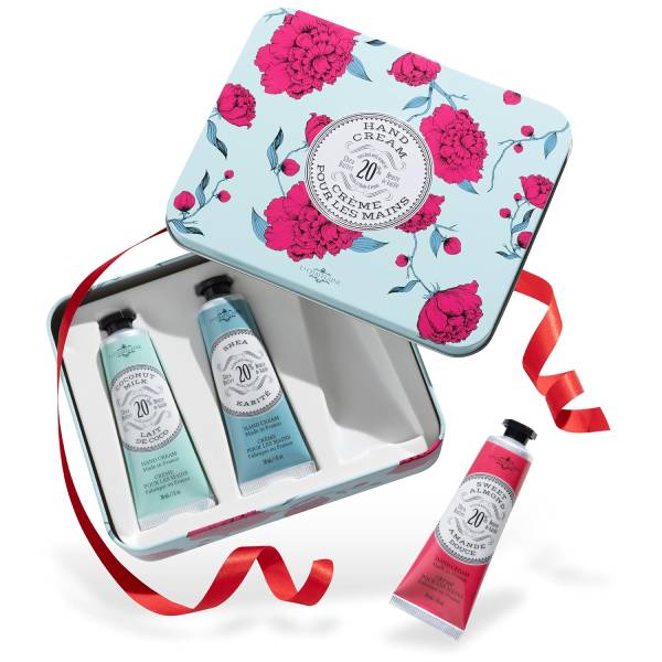 La Chatelaine Hand Cream Travel Tin Set - product photo one