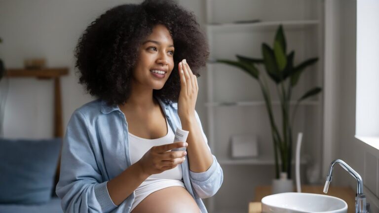 Pregnancy-Safe Skincare Routine for Normal Skin (Under $50)